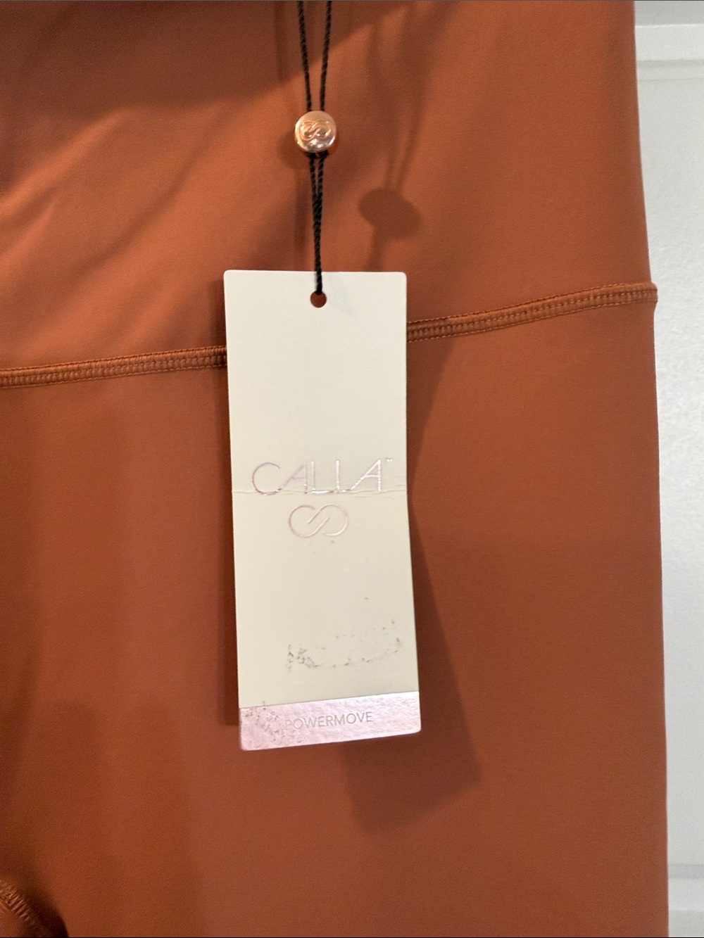 Calia high rise power move copper leggings medium NWT - Picture 3 of 8